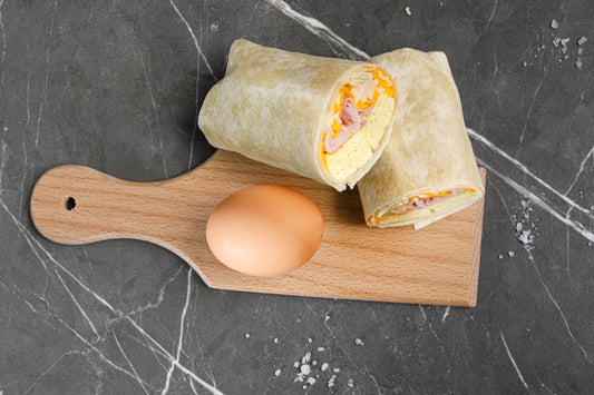 Ham, Egg & Cheddar Wrap